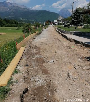 Obnova vodovoda in cestišča v naselju Zduša (2)